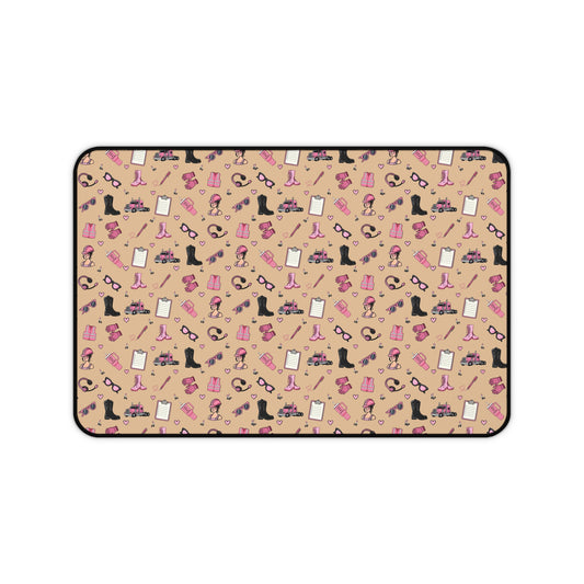 Sand Trucker Charm Mouse Pad female truck driver Office Accessories
